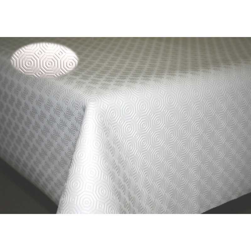 Sous nappe blanche en largeur 150 cm - protection de table Nortufting